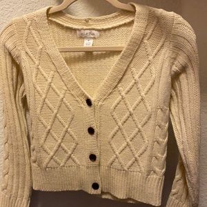 Cropped sweater